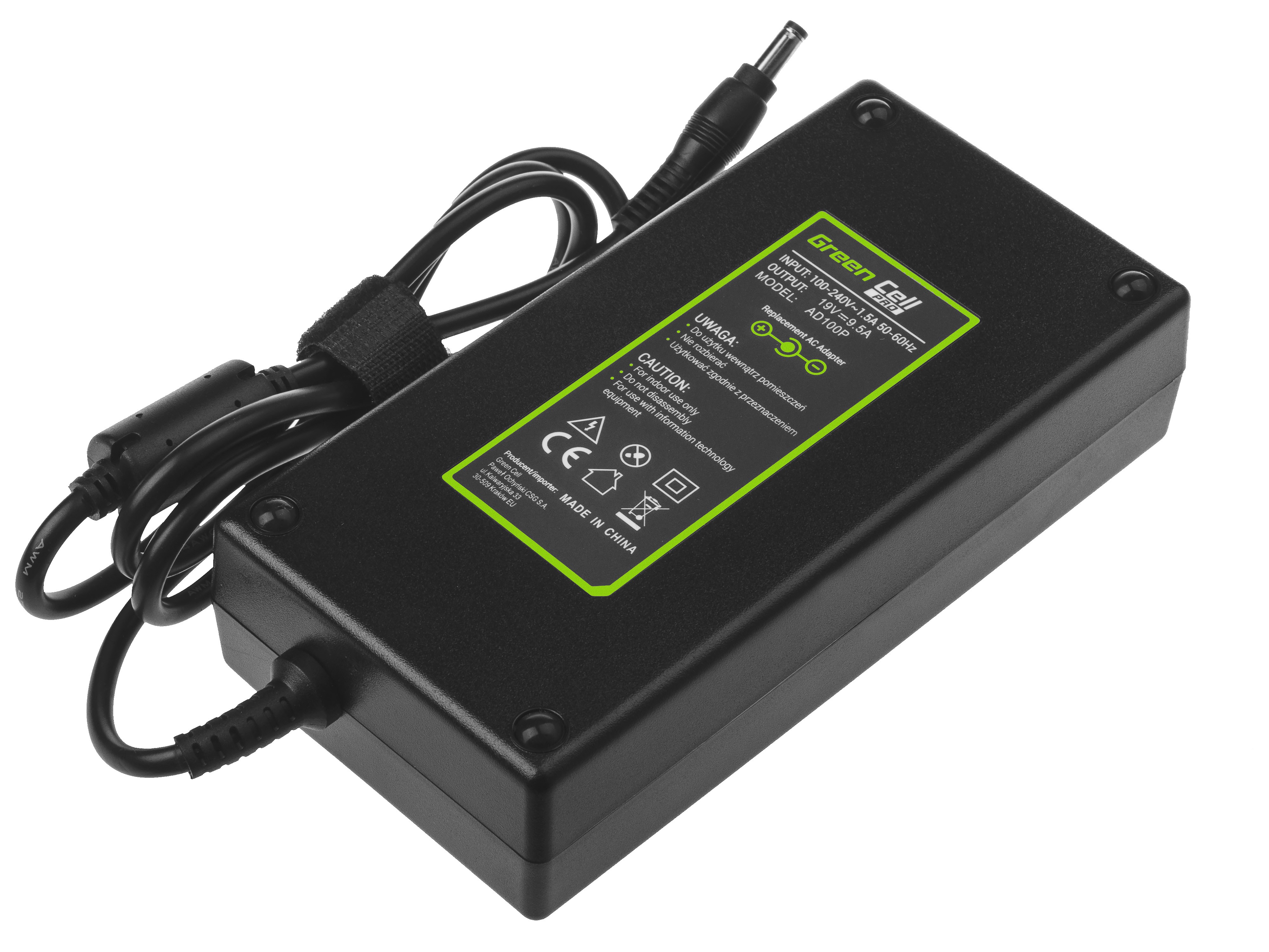Green Cell lader / AC Adapter til AC Adapter MSI GT60 Asus ROG G75
