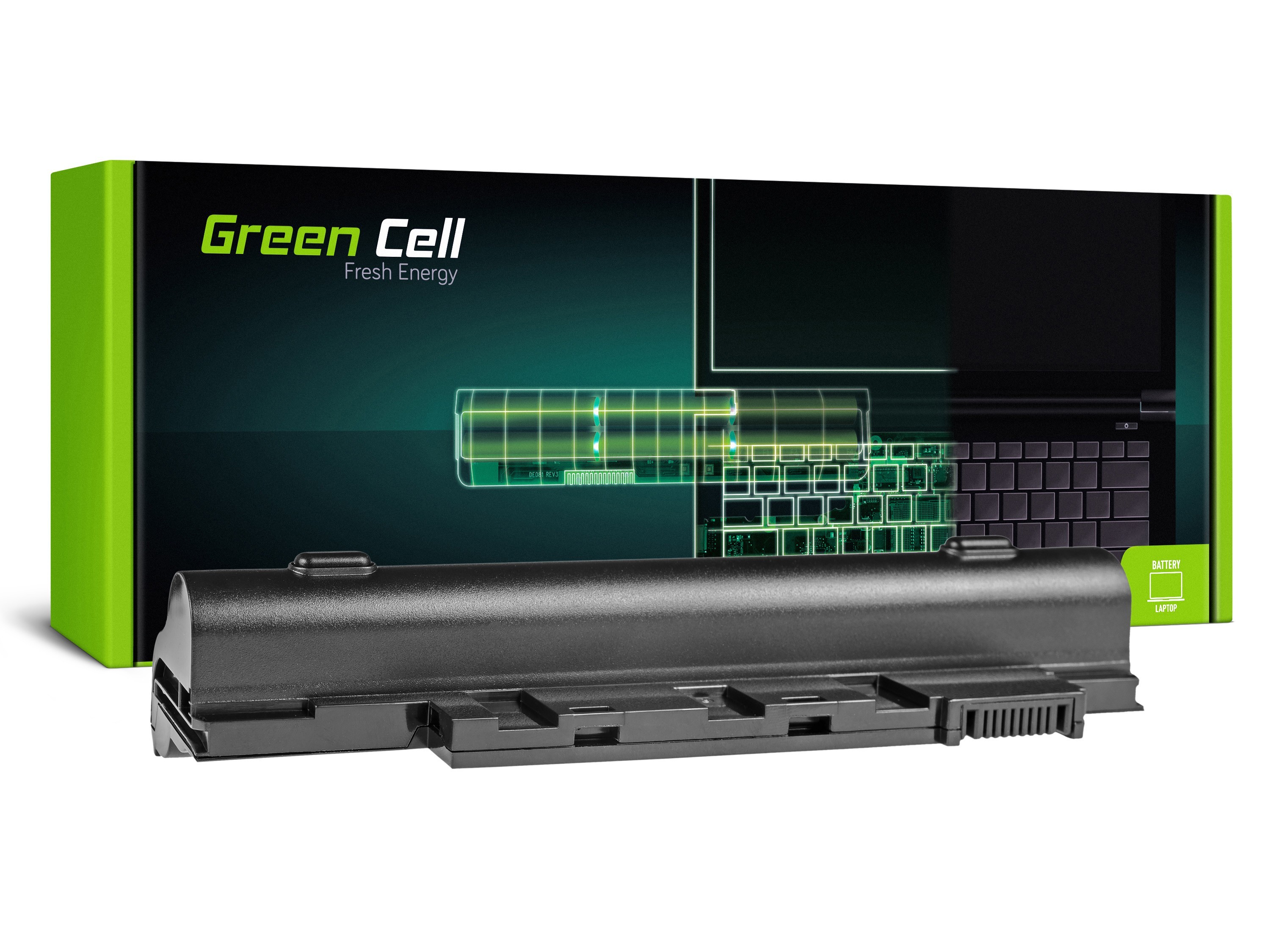 Green Cell laptopbatteri til Acer Aspire D255 D257 D260 D270 722 / 11,1V 4400mAh