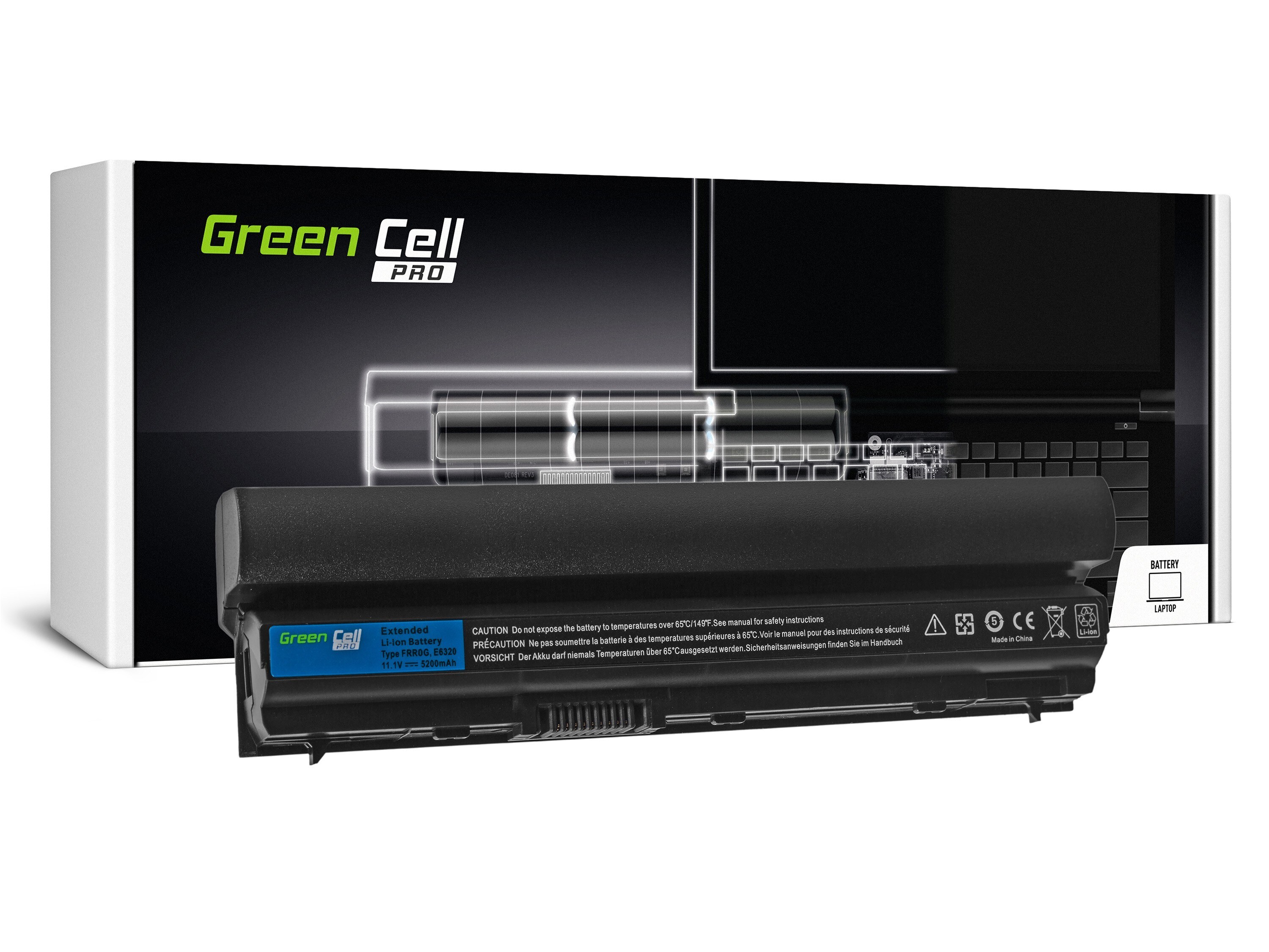 Green Cell PRO laptopbatteri til Dell Latitude E6220 E6230 E6320 E6320