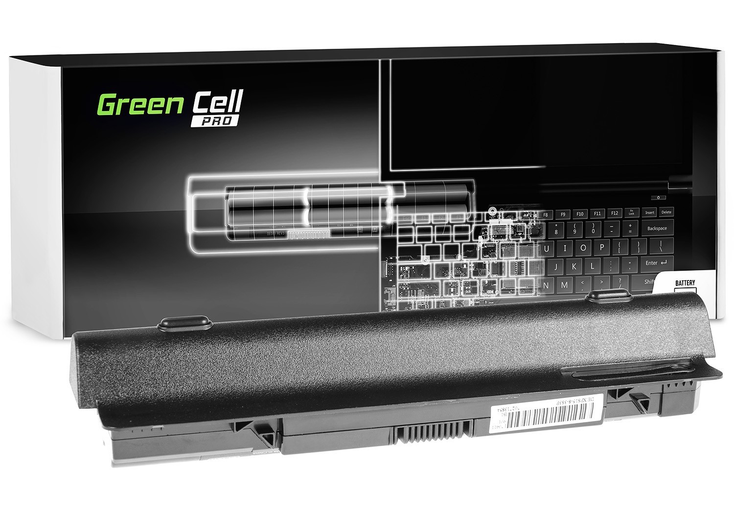 Green Cell PRO laptopbatteri til Dell XPS 14 14D 15 15D 17 / 11,1V 7800mAh