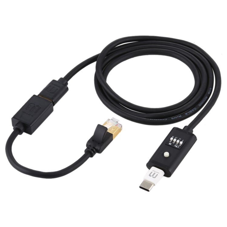 Multifunktionelt Boot-Kabel USB/RJ45/MicroUSB/USB Type-C