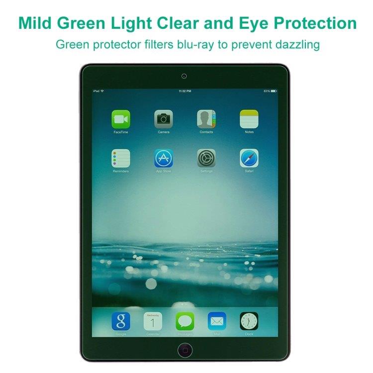 2-pak Tempereret skærmskåner med blålysfilter til iPad 9.7 (2018)