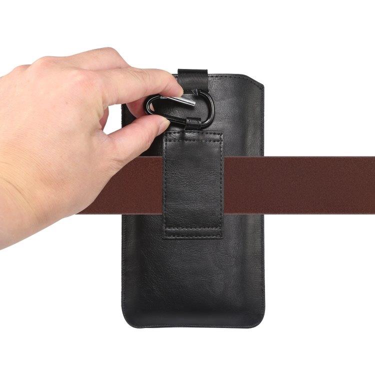 Bæltetaske til Smartphone 5,5-6,5" Sort