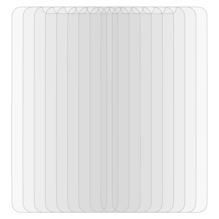 10-pak tempereret skærmskåner til iPhone 12 Mini