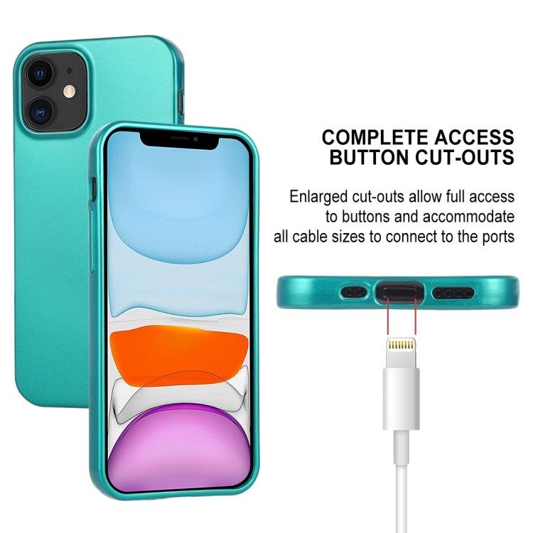 i-Jelly stødbeskyttelse til iPhone 12 Mini - Sølvfarvet