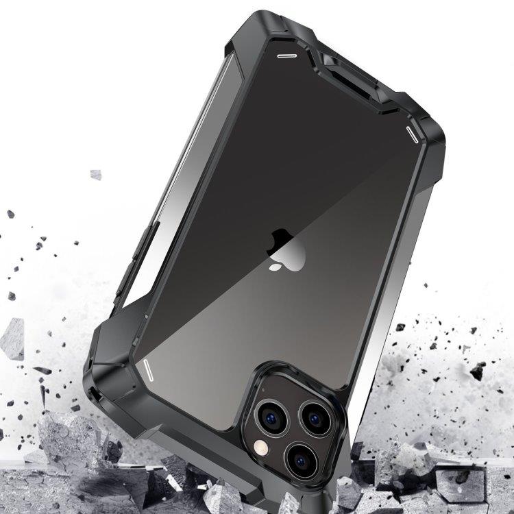 R-JUST stødbeskyttelse til iPhone 12 / 12 Pro - Sølvfarvet