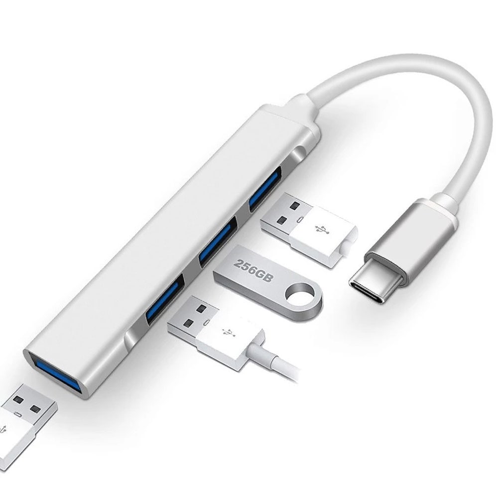 Adapterswitch fra USB-C til USB