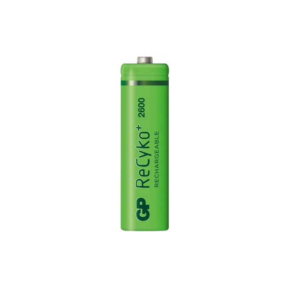 GP ReCyko AA-Batterier 2600mAh 4-pak