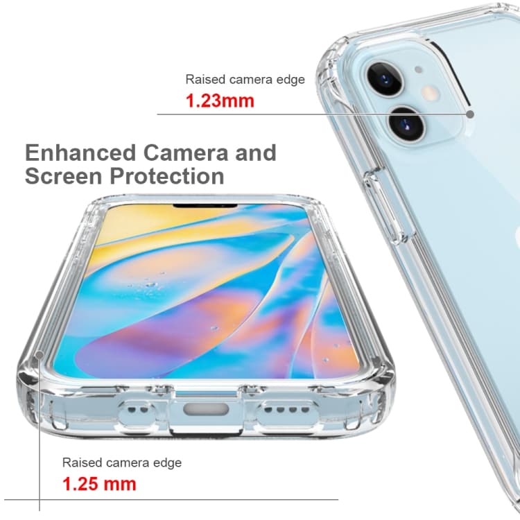 Transparent silikonebeskyttelse til iPhone 12 Mini