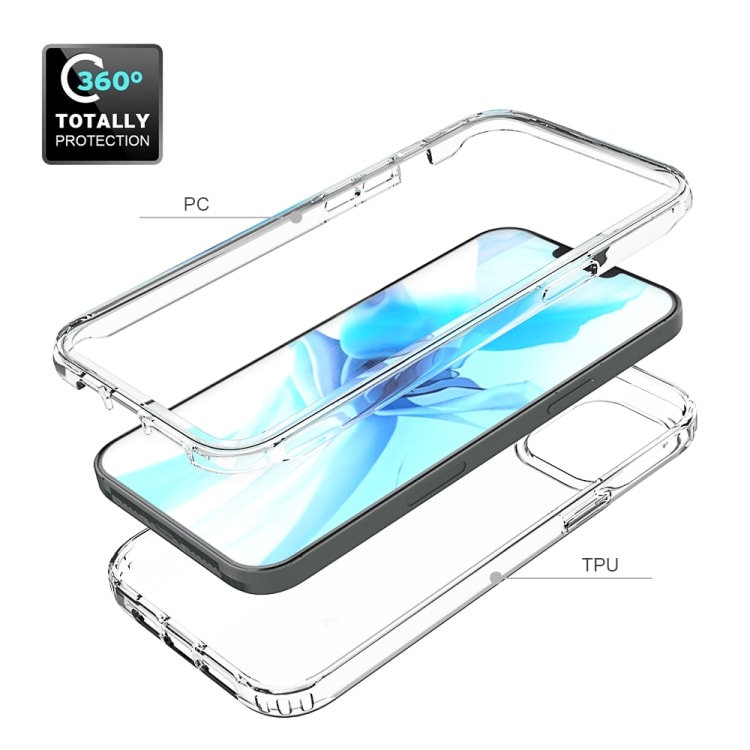 Transparent silikonebeskyttelse til iPhone 12 Pro Max