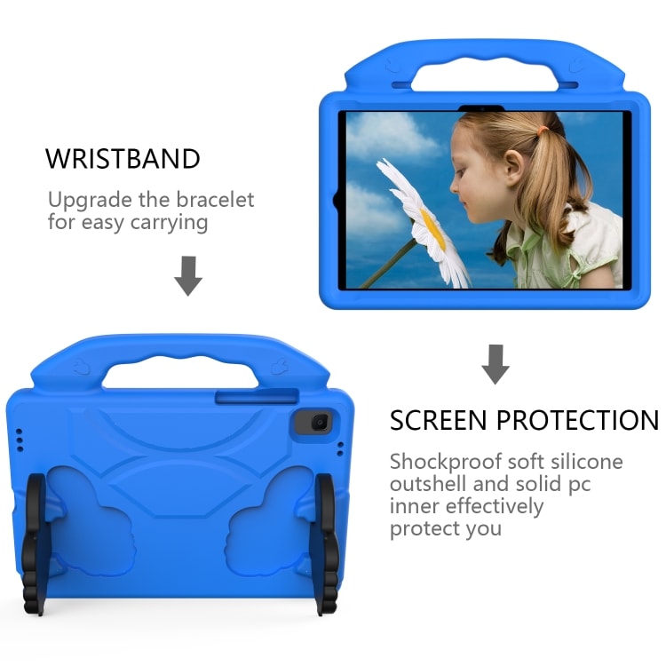 Beskyttende foderal med håndtag til Samsung Galaxy Tab A7 10.4(2020)T500/T505 - Blå