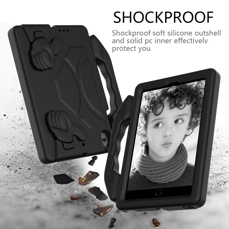 Beskyttende cover med håndtag til iPad Mini 5/4/3/2/1 - Sort