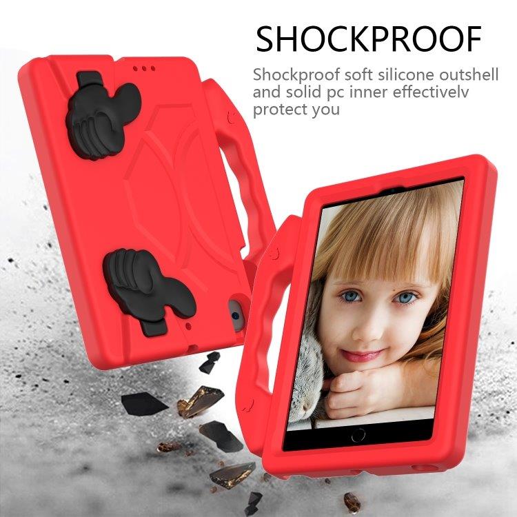 Beskyttende cover med håndtag til iPad Mini 5/4/3/2/1 - Rød