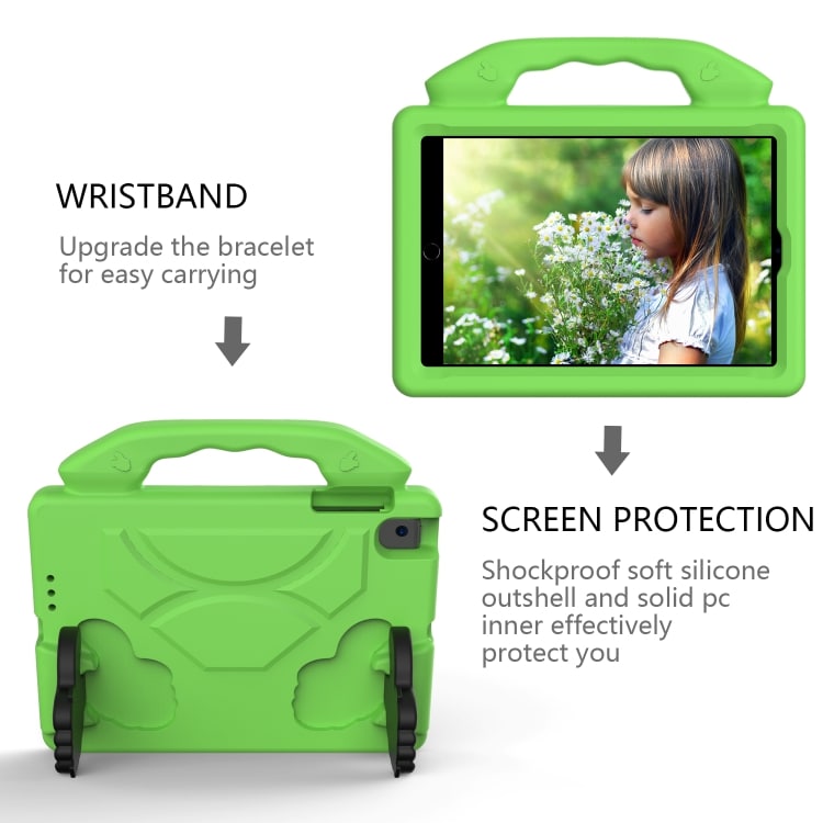 Beskyttende cover med håndtag til iPad Mini 5/4/3/2/1 - Grøn