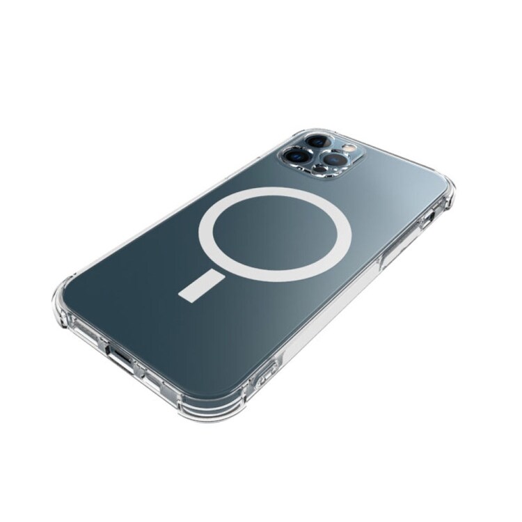 Stødtålende mobilcover til iPhone 12 Pro Max - gennemsigtigt