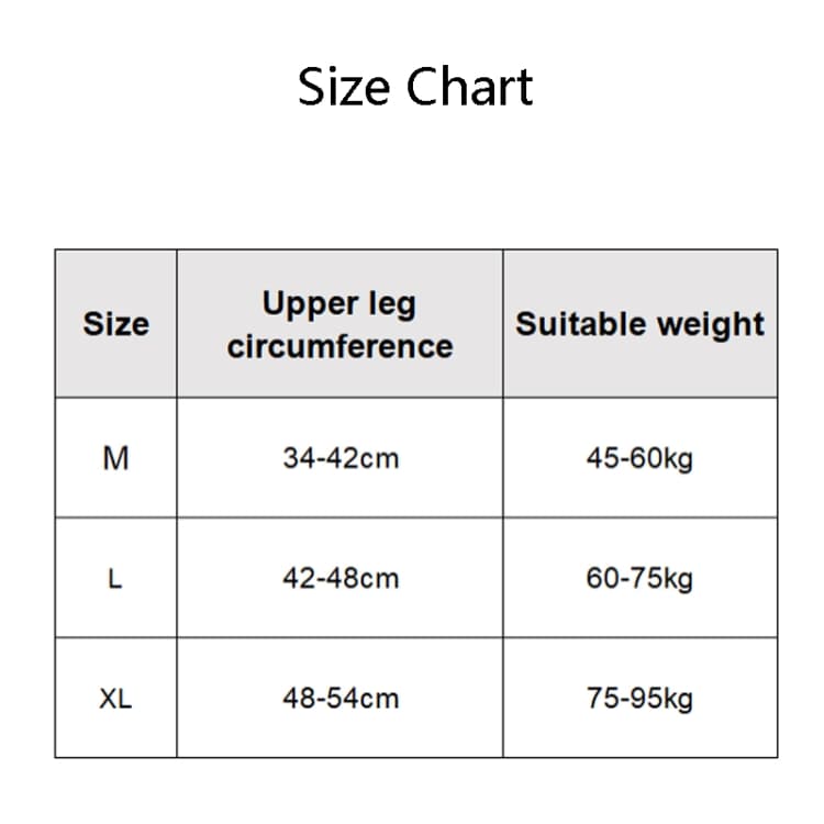 Højelastiske knæskånere Størrelse: XL