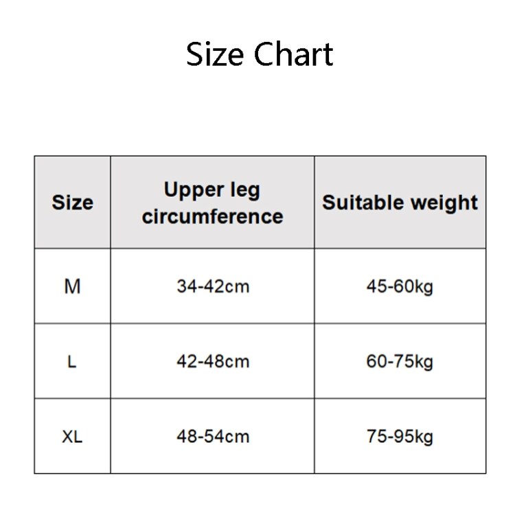 Højelastiske knæskånere Størrelse: M