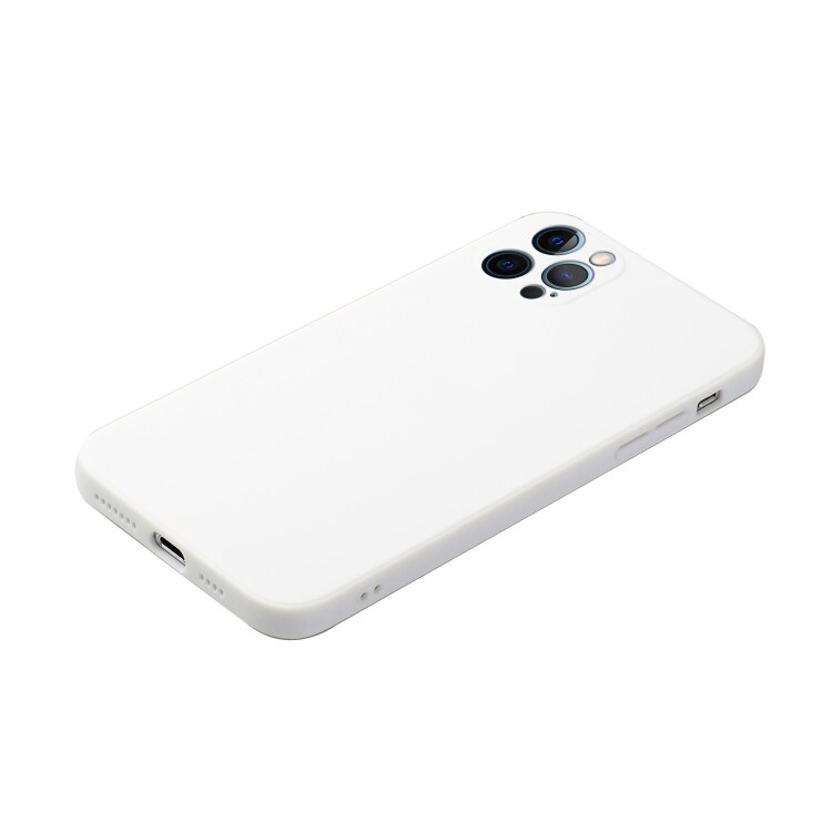 Stilrent mobilcover til iPhone 12 Pro - Hvid