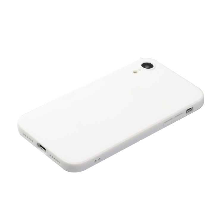 Stilrent mobilcover til iPhone XR - Hvid