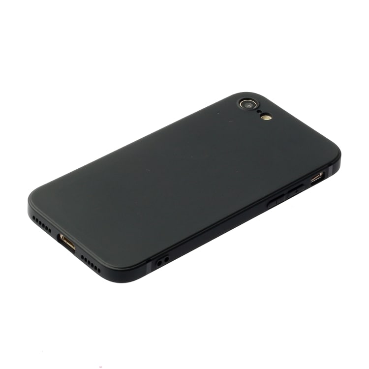 Stilfuldt mobilcover til iPhone SE 2020 / 8 / 7 - Sort