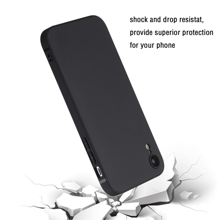 Stilrent mobilcover til iPhone XR - Sort
