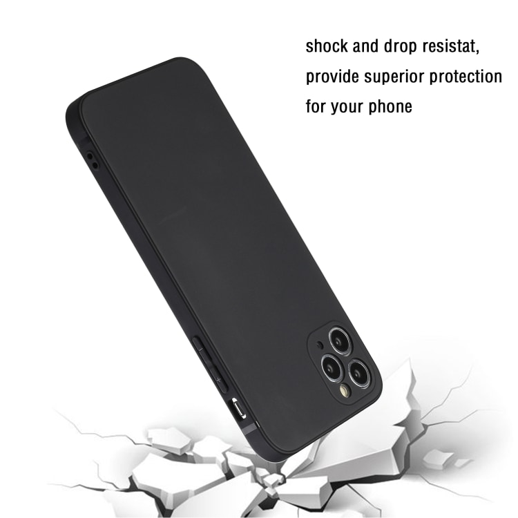Stilrent mobilcover til iPhone 11 Pro Max - Sort