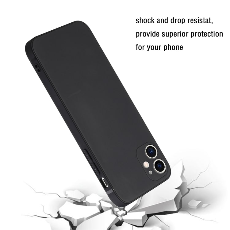 Stilrent mobilcover til iPhone 12 - Sort
