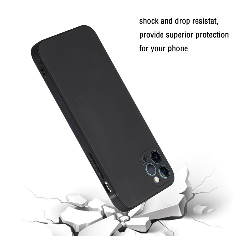 Stilrent mobilcover til iPhone 12 Pro - Sort