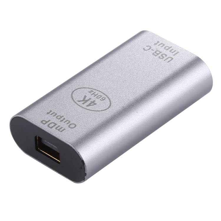 Adapter med USB-C til Mini-DP-Port