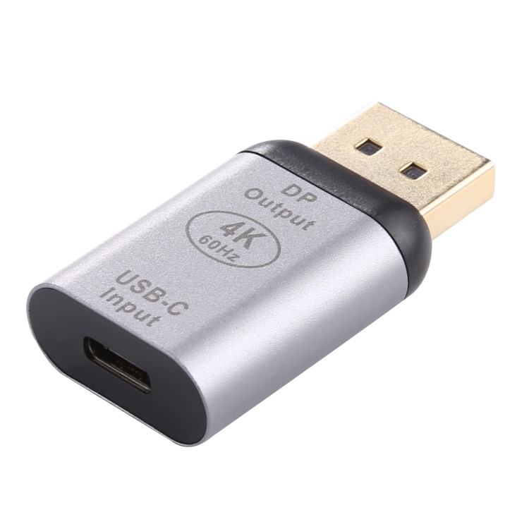 Adapter med USB-C til DP-Han