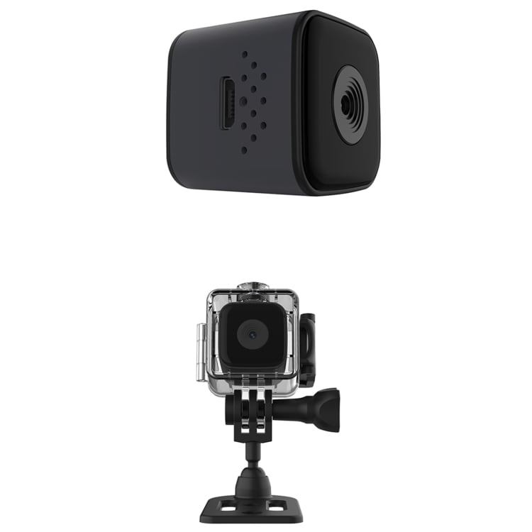 1080P Minikamera med vandtæt beskyttelse og nightvision