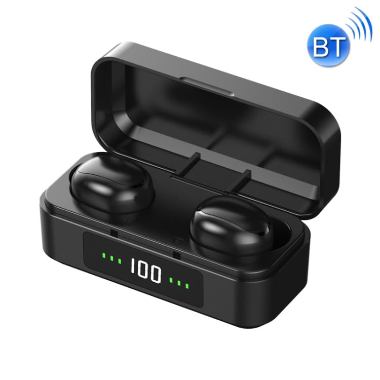 True wireless Bluetooth-høretelefoner med ladebox