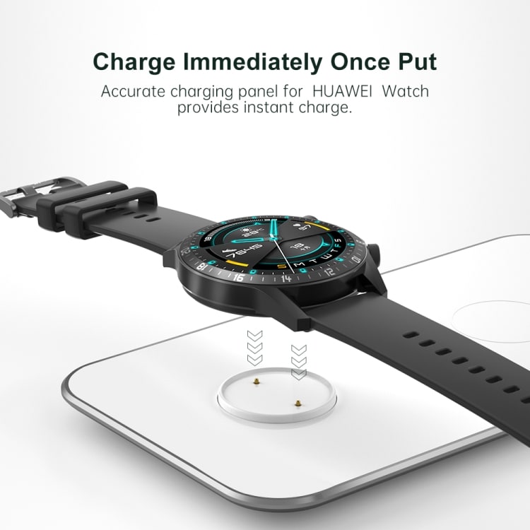 Trådløs ladeplade til Huawei Smartwatch & Telefon
