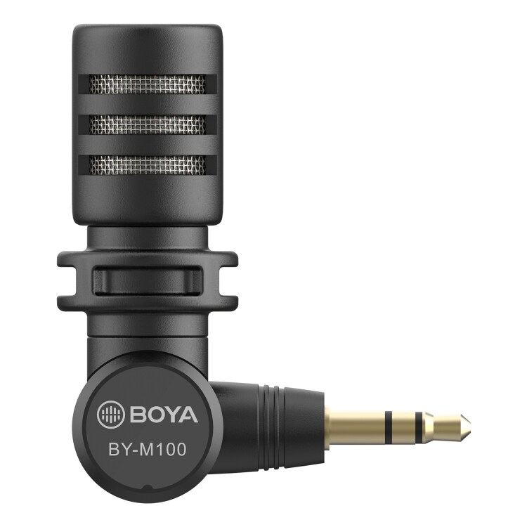 BOYA BY-M100 Omni-mikrofon med 3.5mm til SLR-kameraer