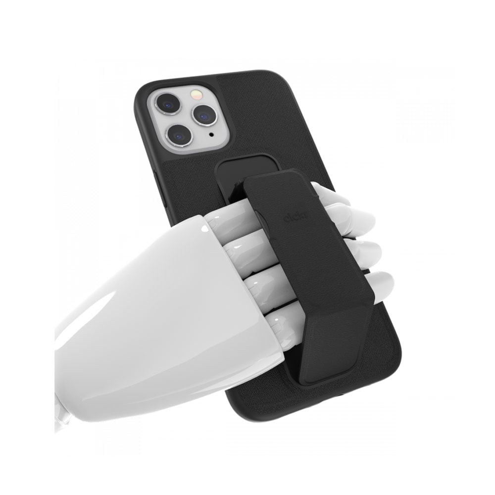 Clckr GripCase mobilcover til iPhone 12 Pro Max - Sort
