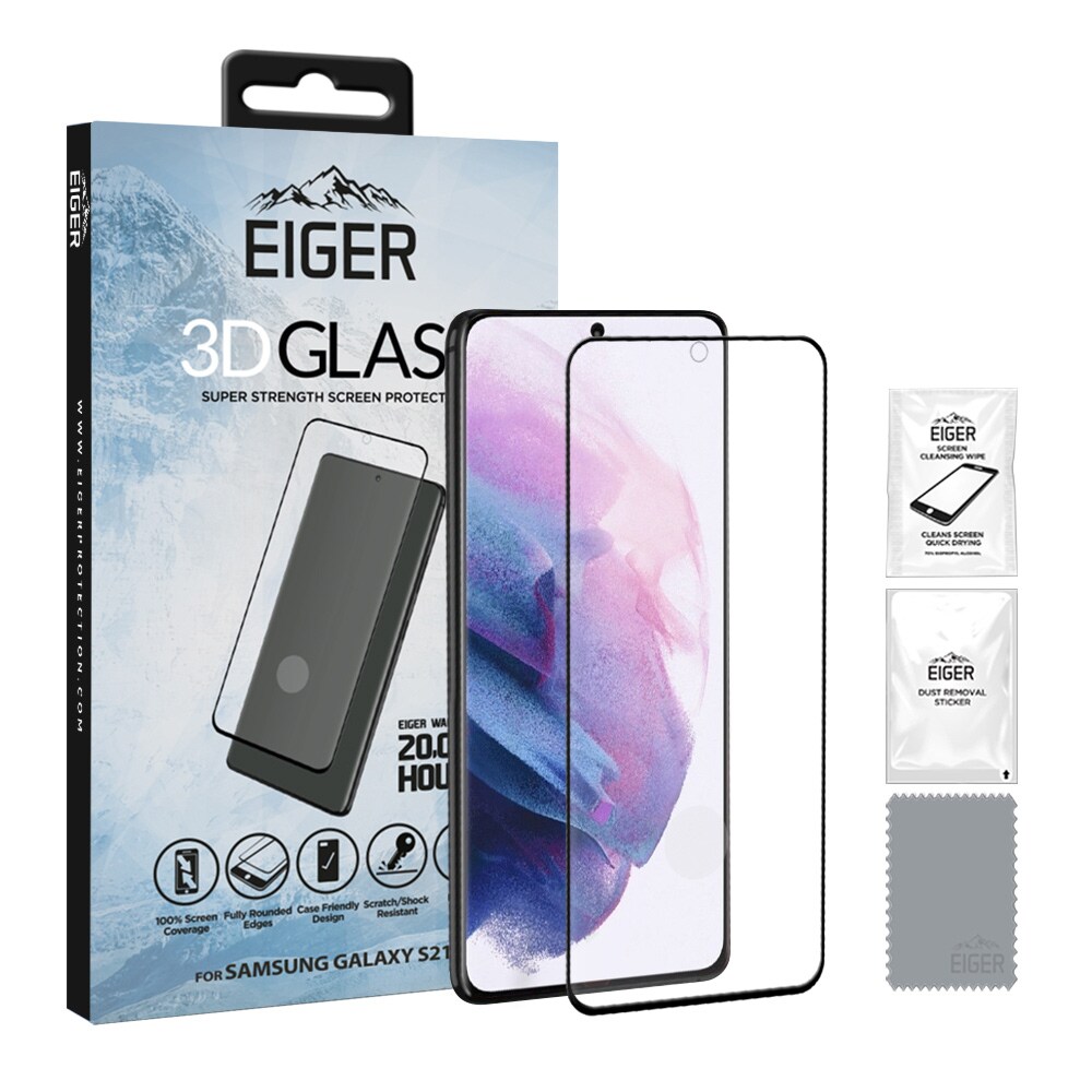 Eiger 3D Glas Skærmskåner Samsung Galaxy S21+