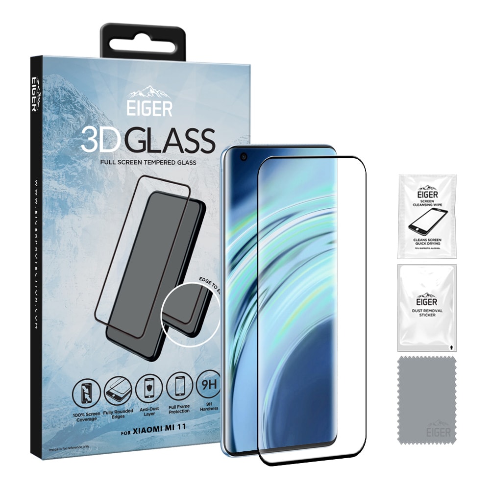 Eiger 3D Glas Skærmskåner Xiaomi Mi 11