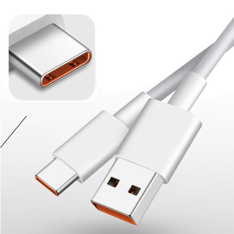USB & USB-C quickladningskabel 1.5m