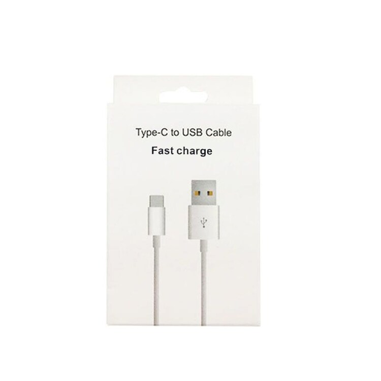 USB & USB-C quickladningskabel 1.5m