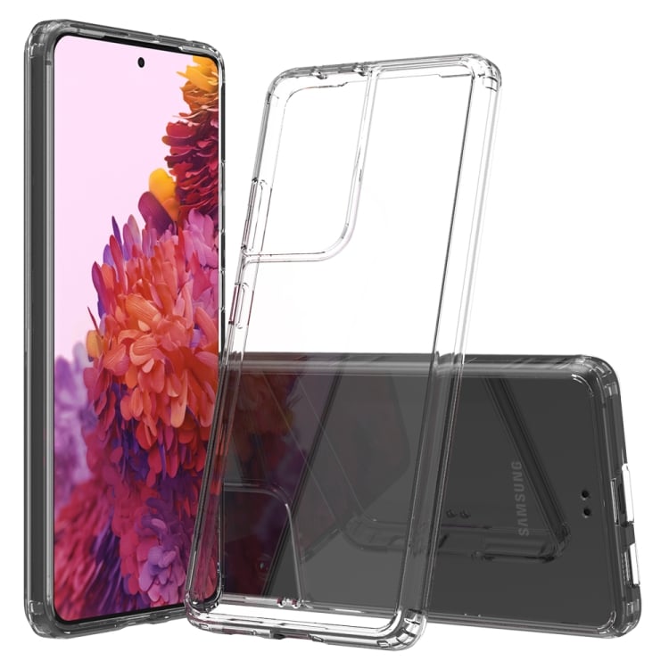 Transparent silikonebeskyttelse til Samsung Galaxy S21 Ultra 5G
