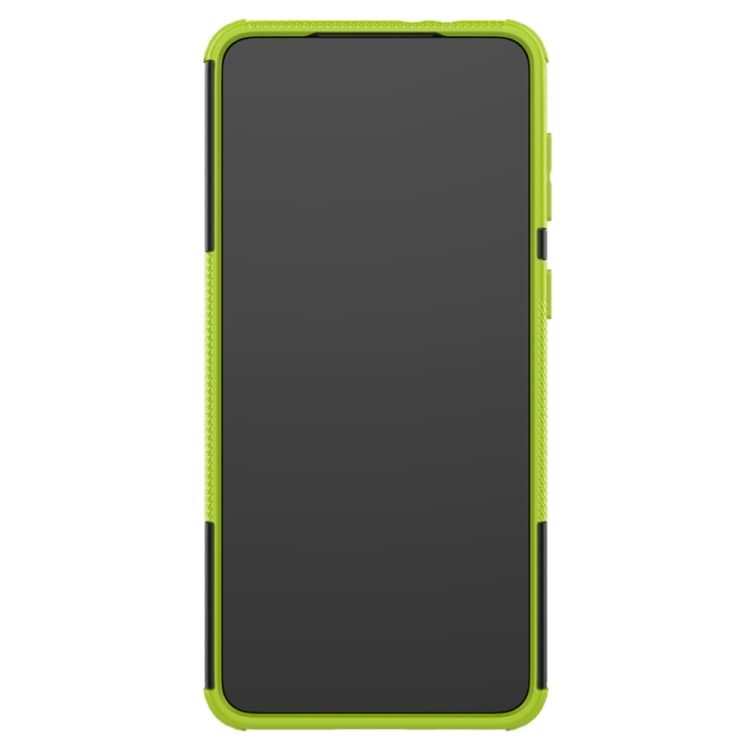 Mobilbeskyttelse med dækspor til Samsung Galaxy S21+ 5G - Grøn