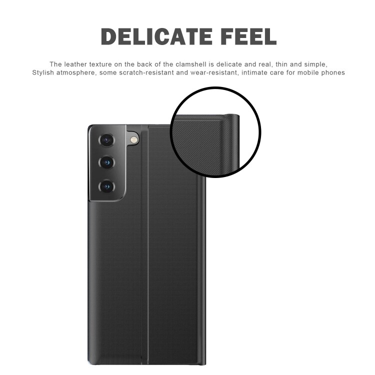 Magnetiskt flipcase til Samsung Galaxy S21+ 5G - Sort