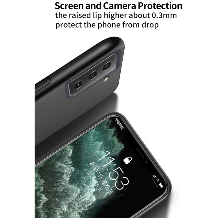 Bagcover med indbygget magnet til Samsung Galaxy S21 Ultra 5G