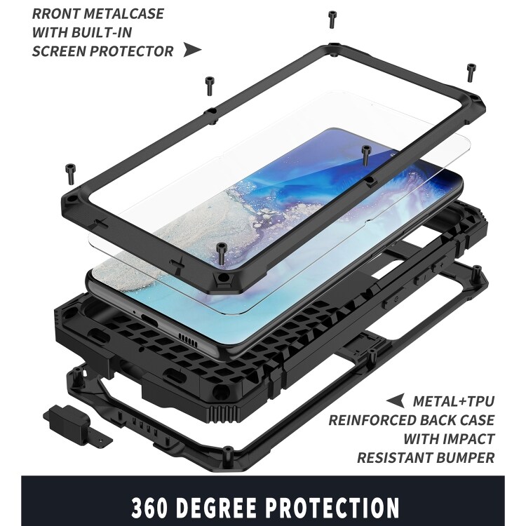Robust mobilbeskyttelse med støtte til Samsung Galaxy S21 Ultra 5G