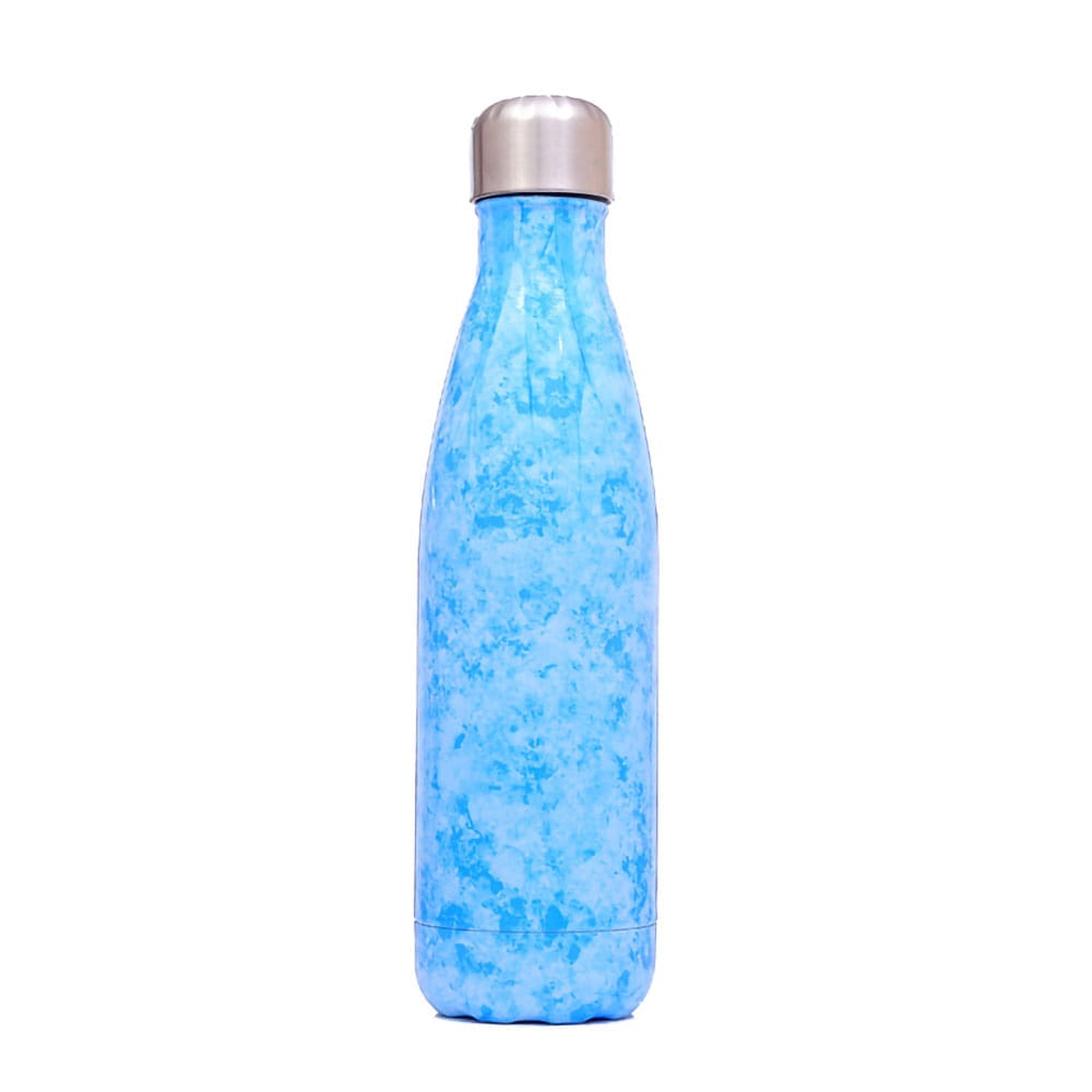 Vandflaske 500 ml rustfrit stål - Blå