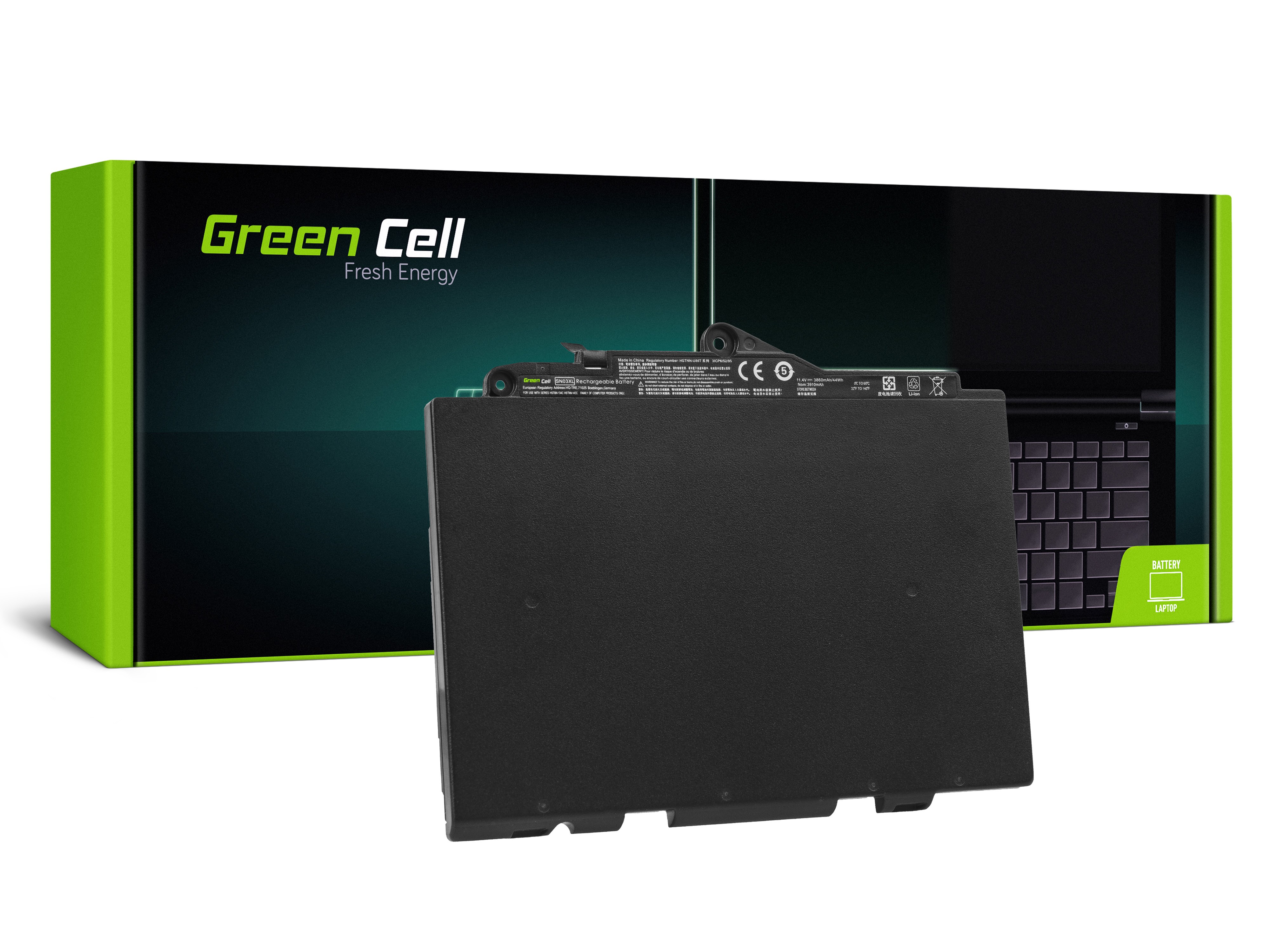 Green Cell laptopbatteri til HP EliteBook 725 G3 820 G3