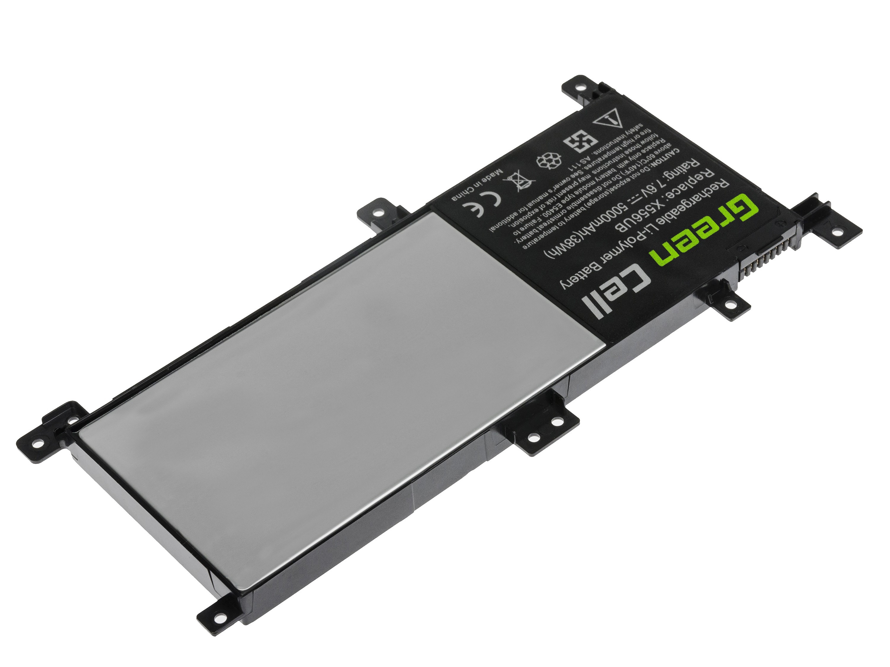Green Cell laptopbatteri til Asus X556U / 7,6V 4100mAh