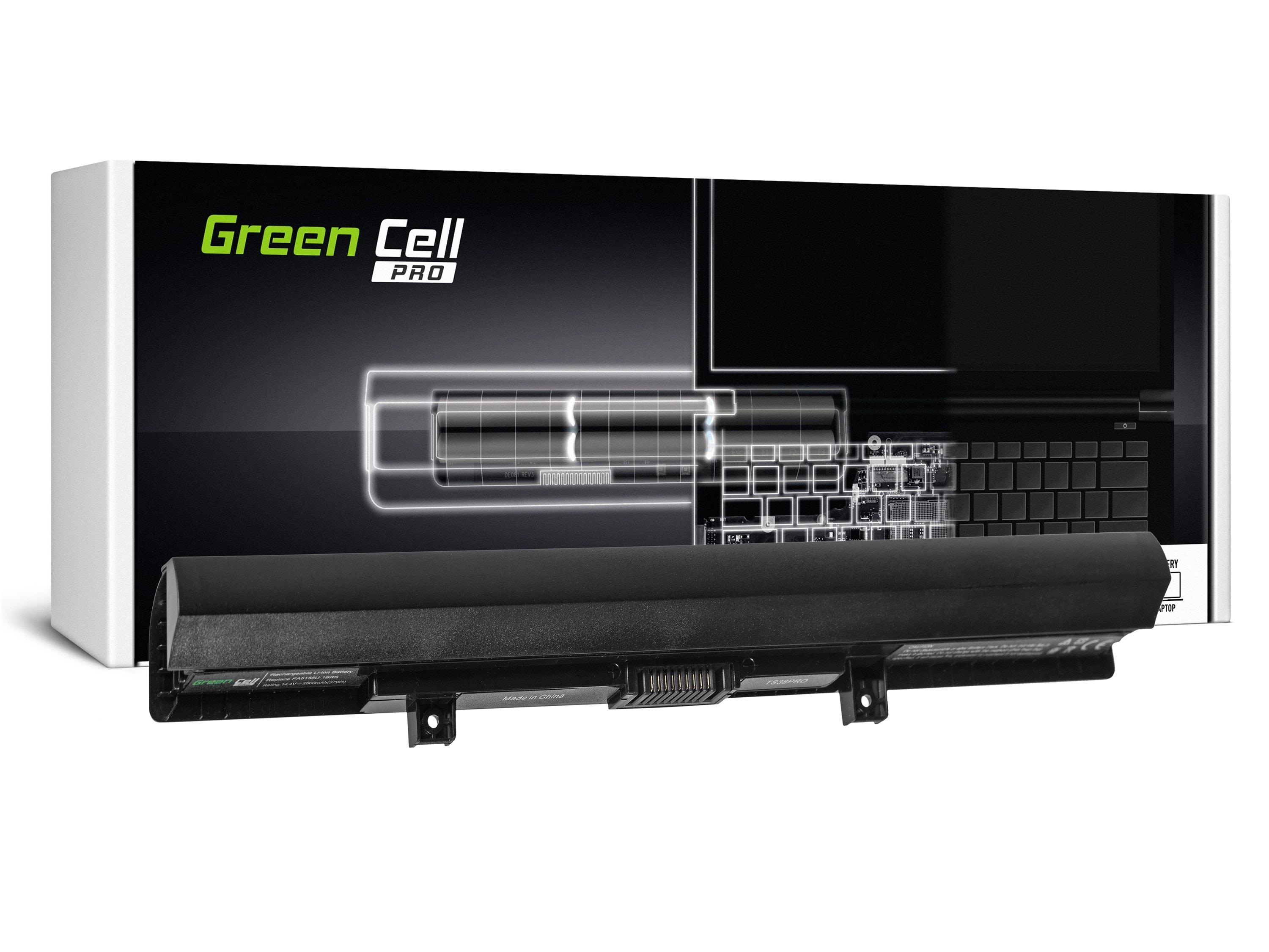 Green Cell PRO laptopbatteri til Toshiba Satellite C50-B C50D-B C55-C