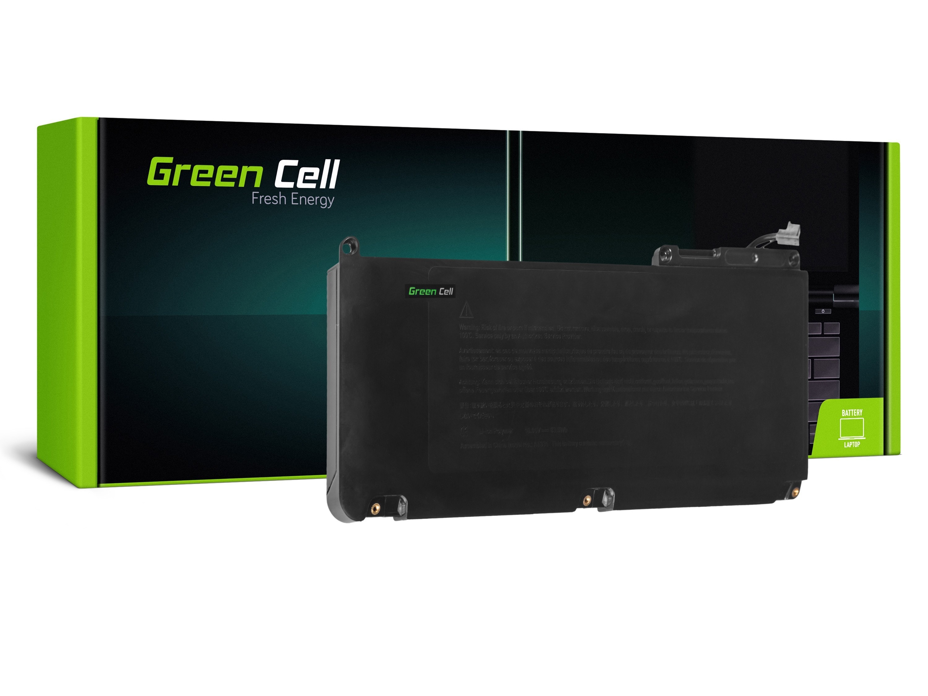 Green Cell laptopbatteri til Apple Macbook 13 A1342 2009-2010
