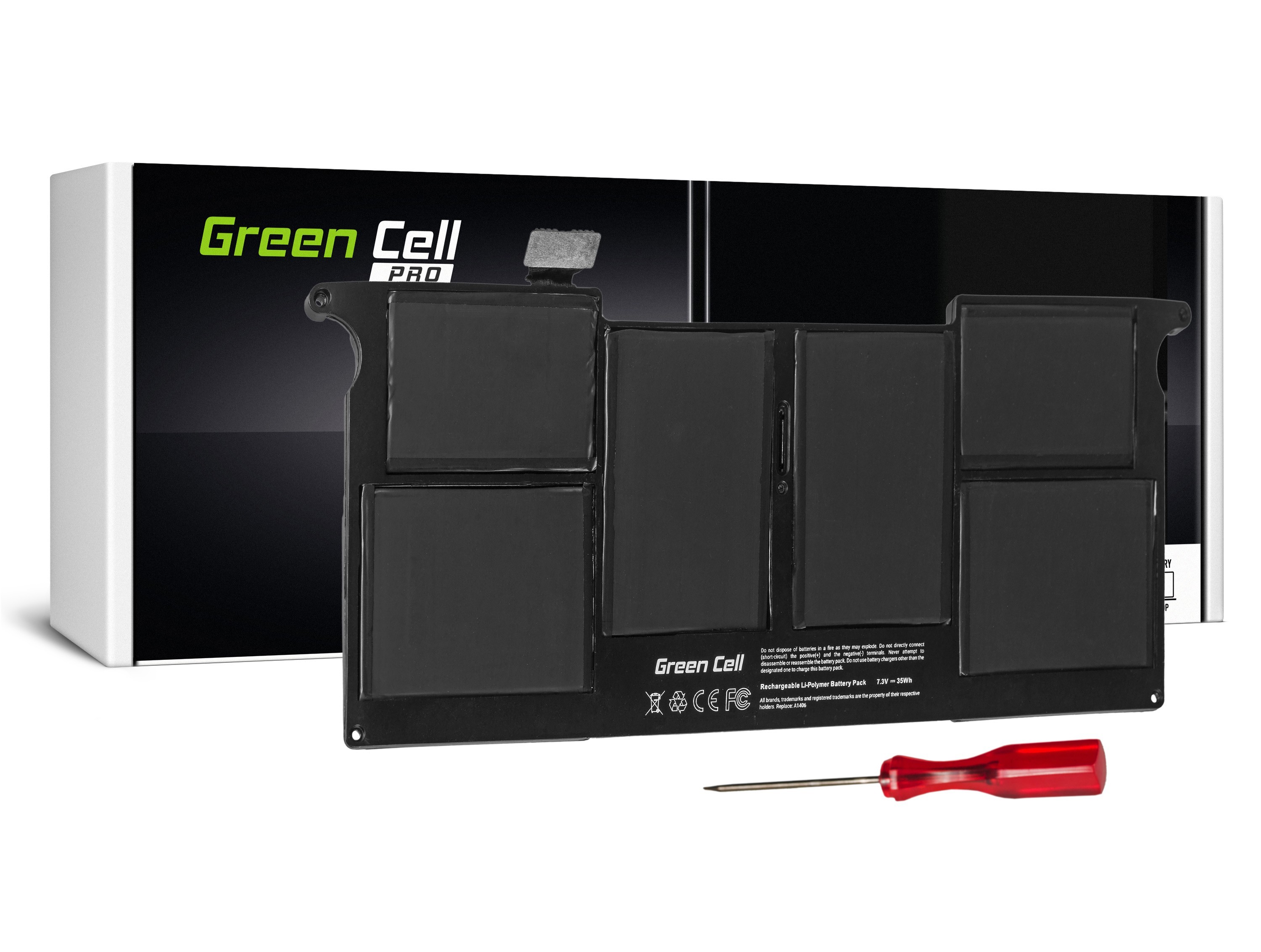 Green Cell PRO laptopbatteri til Apple Macbook Air 11 A1370 A1465